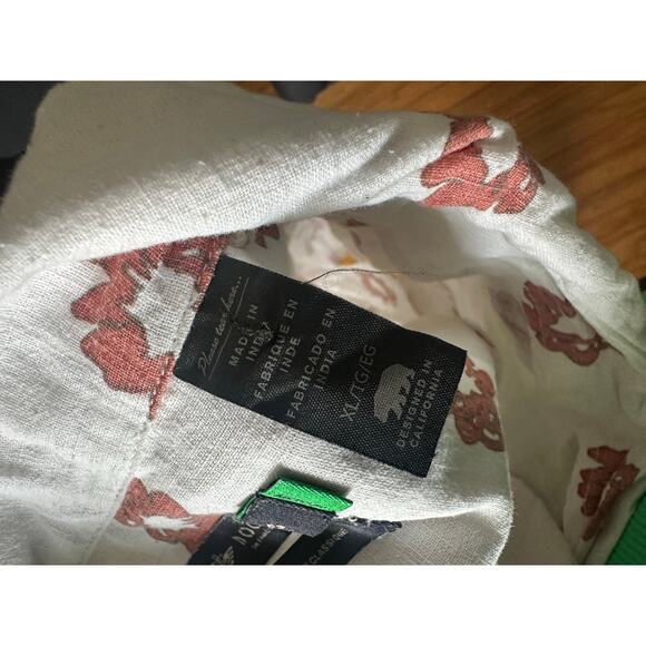 Dockers Women’s Classic Cotton-Linen Camp Collar Short Sleeve Shirt | Size XL - Picture 5 of 10